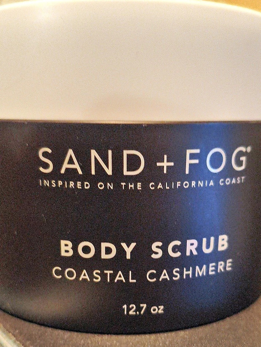SAND + FOG Coastal Cashmere Body Scrub 12.7 oz Body Scrub NWT